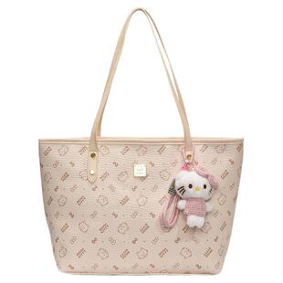 时尚大容量包包女式2026新款通勤百搭单肩包高级感外出上班托特包