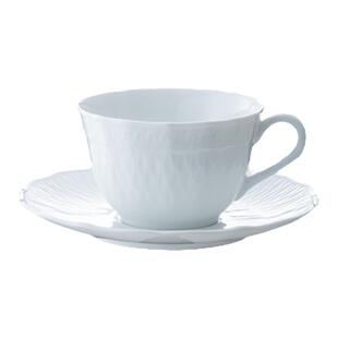 Noritake则武cher雪儿日式简约白色咖啡杯子茶具下午茶杯碟套装