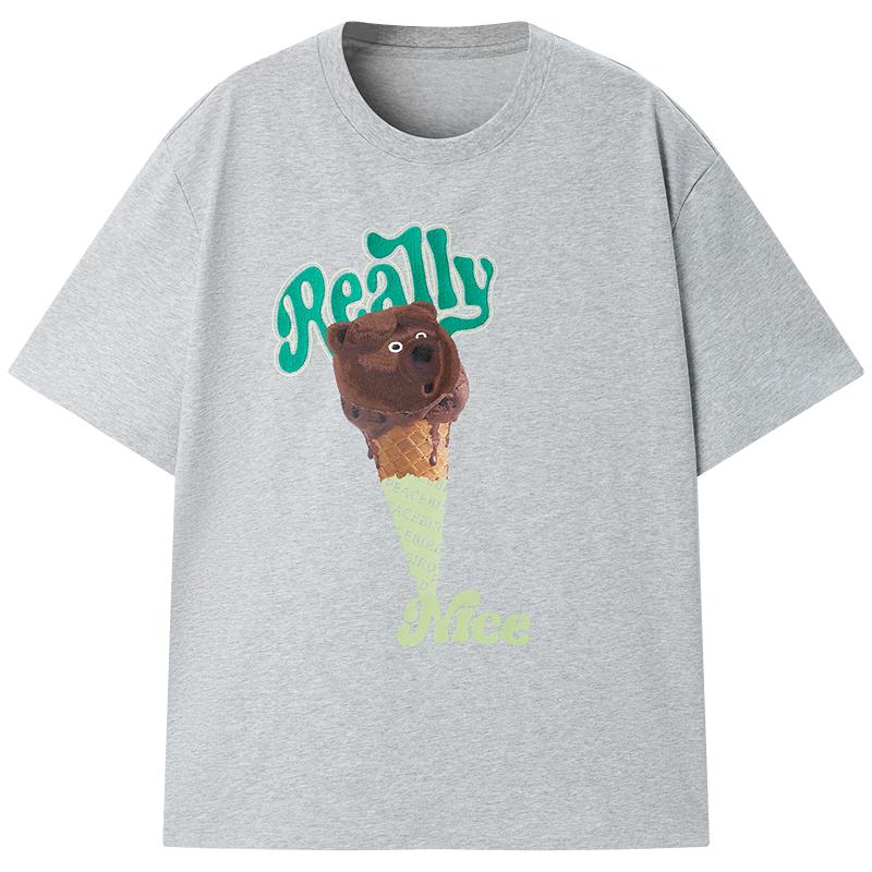 太平鸟女装2025年夏季款大纹样针织衫A3CNE2317