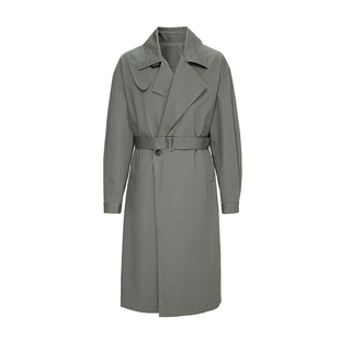 【张栋梁弭金王星越同款】MWO 匹马棉廓形风衣外套 男女同款 通勤