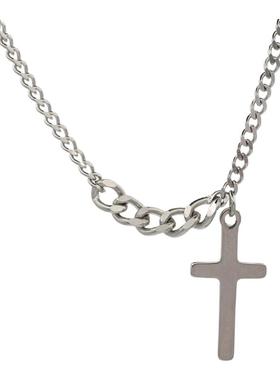 钛钢项链男网红嘻哈简约锁骨链