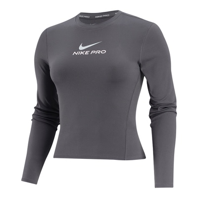 NIKE耐克女装2026春新款速干修身跑步训练运动长袖T恤 IQ0837-503