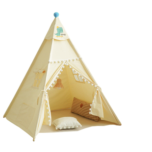 室内儿童帐篷ins北欧宝宝印第安家用公主小房子男女孩床上游戏屋