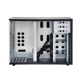 A47塔式服务器工作站4卡GPU人工智能存储10盘位nas机箱冗余电源位