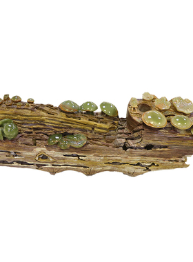 天然玉石枯木逢春摆件