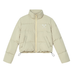 【DNA官方】短款羽绒服25年秋冬立领面包服90%白鸭绒保暖外套女