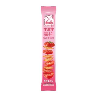 洽洽喀吱脆泡菜番茄原味恰恰嘎吱脆小包装薯片非油炸休闲零食45g