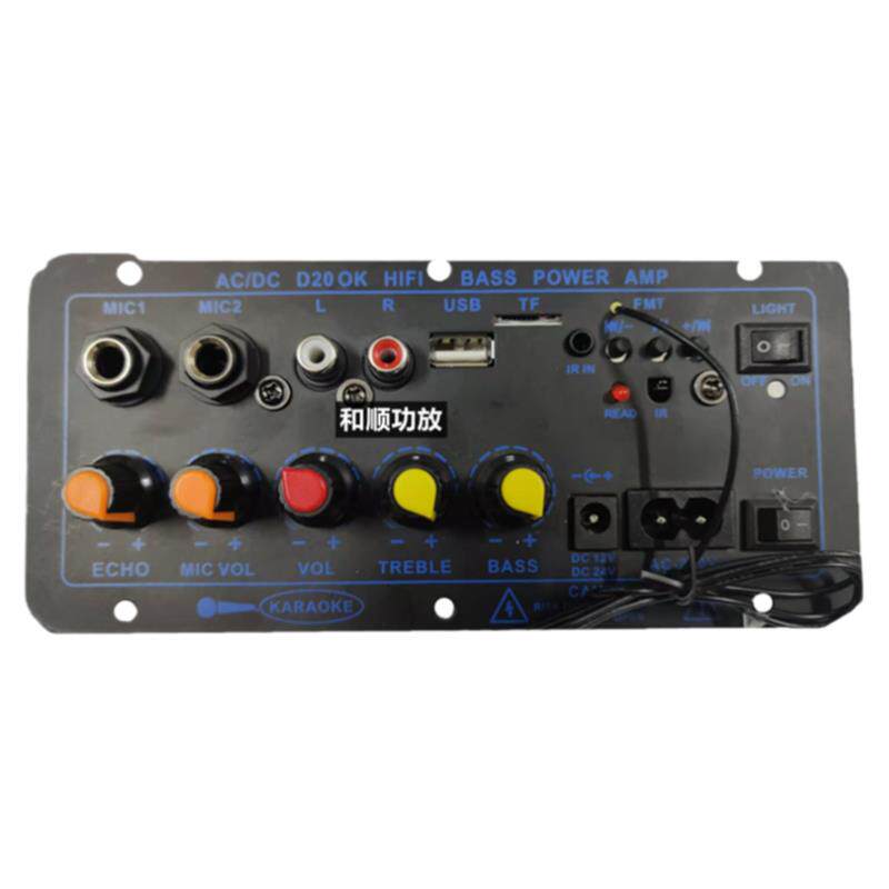 低音炮功放板12v24v220v通用炮芯蓝牙音箱主板6-18寸喇叭可用
