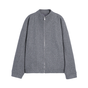 BODYDREAM解构立领夹克男GeekChic挺阔感miu系仿毛呢外套/不易皱