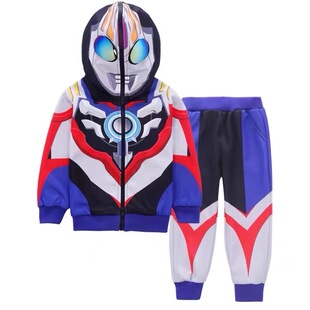 奥特曼衣服女孩男童秋季款外套长袖泽塔正版2026款套赛罗儿童服装