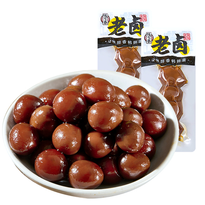 钱家香老卤鹌鹑蛋卤味小零食