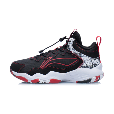 李宁正品男大童减震篮球鞋