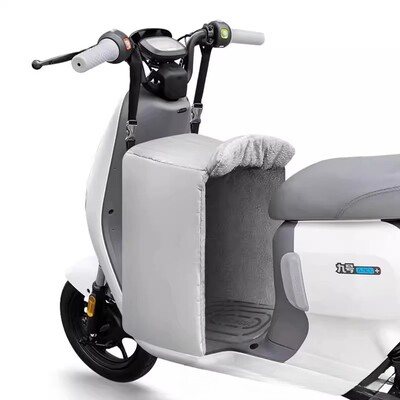 电动车挡风被分体式加绒加厚前保暖护腿神器护膝踏板小型冬天电瓶