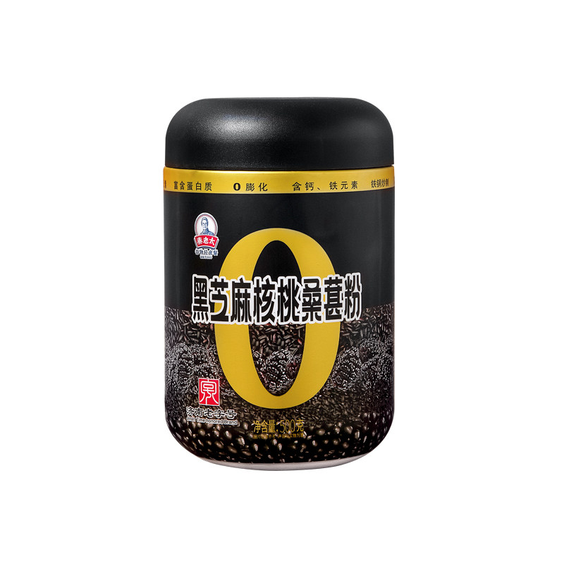 秦老太黑芝麻核桃桑葚粉食补熟粉