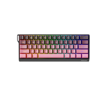 前行者F61无线键盘鼠标套装机械手感办公游戏电脑小型便携蓝牙