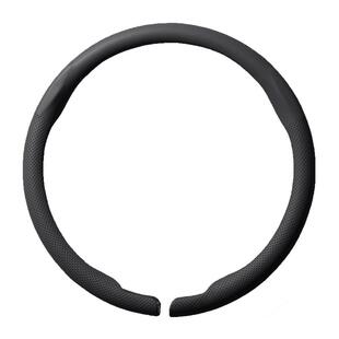 爱车屋汽车方向盘套四季通用翻毛皮超薄防滑吸汗全包25新款保护套