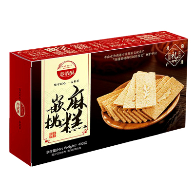 麦蒂酥南通特产礼盒传统芝麻糕点