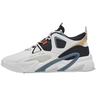 特步峰行3.0板鞋2026秋冬新款撞色增高潮流时尚舒适运动休闲鞋子