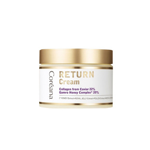 韩国coreana高丽雅娜鱼子酱面霜胶原蛋白蜂胶提亮紧致补水抗皱