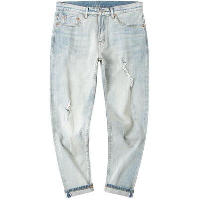 男生穿这条裤子和开了挂一样帅