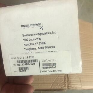 议价美国MEAS RVIT-15-120I角位移 WH55187-1 02181600-120 VA236