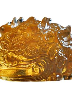 招财貔貅琉璃摆件茶宠中式手工琉璃桌面装饰送礼文创工艺品礼品