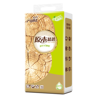 凤竹4层加厚挂式抽纸商用大包