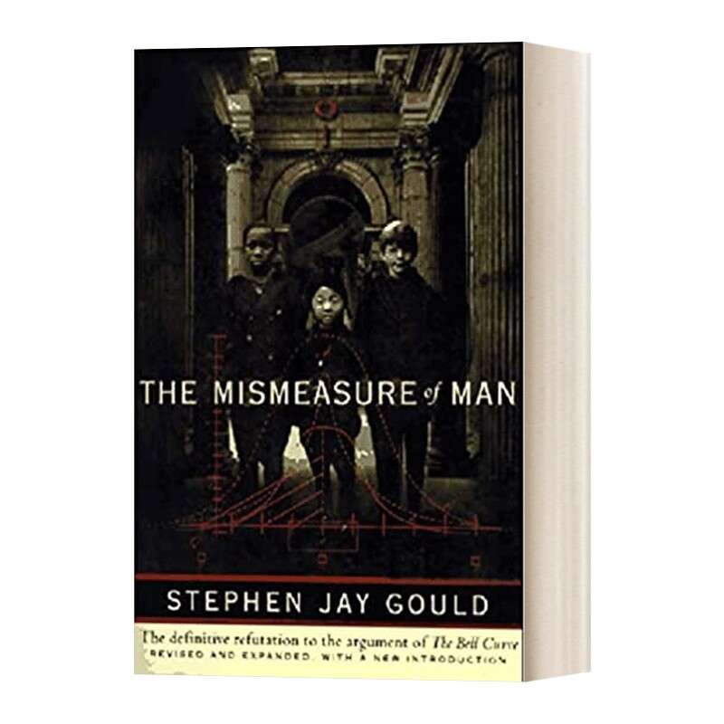 英文原版 The Mismeasure of Man 人类的误测 智商歧视的科学史 豆瓣推荐 科普读物 英文版 进口英语原版书籍
