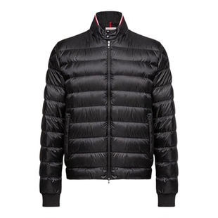 代购蒙口Rigel哑光短款立领轻薄羽绒服鹅绒男款夹克外套