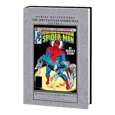 【预售】【Marvel】神奇蜘蛛侠卷6英文漫画精装进口原版书Marvel Masterworks: The Spectacular Spider-Man Vol. 6 Bill Mantlo