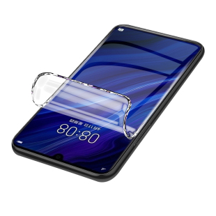 适用于华为p30pro手机贴膜全包边保护p30水凝膜高清抗蓝光huawei钢化膜全屏全覆盖曲面全胶软膜防摔防指纹por
