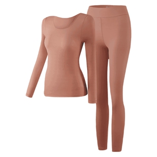 肌底衣内衣女打底衣无痕肌肤衣秋冬玻尿酸美肤衣保暖套装贴身薄款