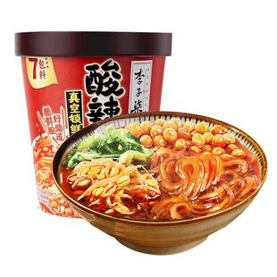 李子柒酸辣粉桶装大份量正宗重庆非油炸方便夜宵速食品冲泡粗粉条