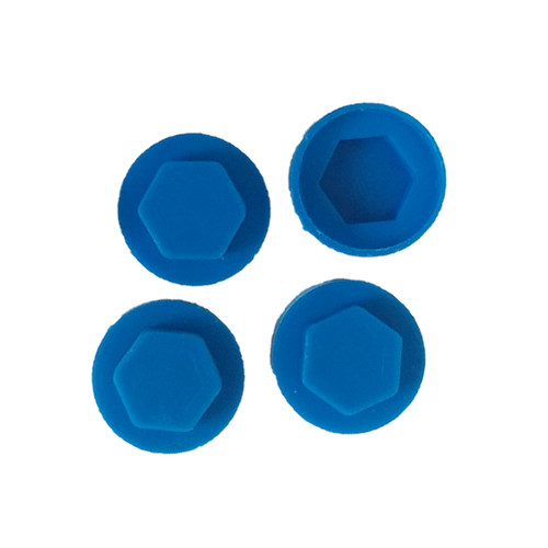 钻尾螺丝防水帽六角燕尾自攻钉彩钢树脂瓦钉塑料保护盖帽宽边包邮