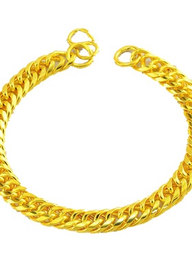 9999黄金色礼物时尚饰品送耳钉