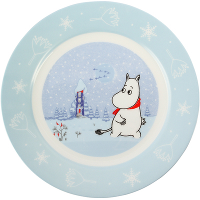 姆明多功能骨瓷大众圆形卡通8寸