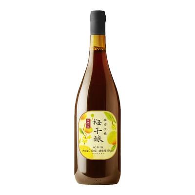 日食记柚香金桂梅子酿730ml/瓶10度女士低度微醺配制酒米酒小甜酒