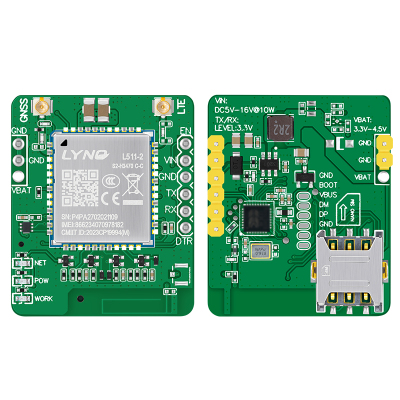 大夏龙雀4G蓝牙定位三合一模块