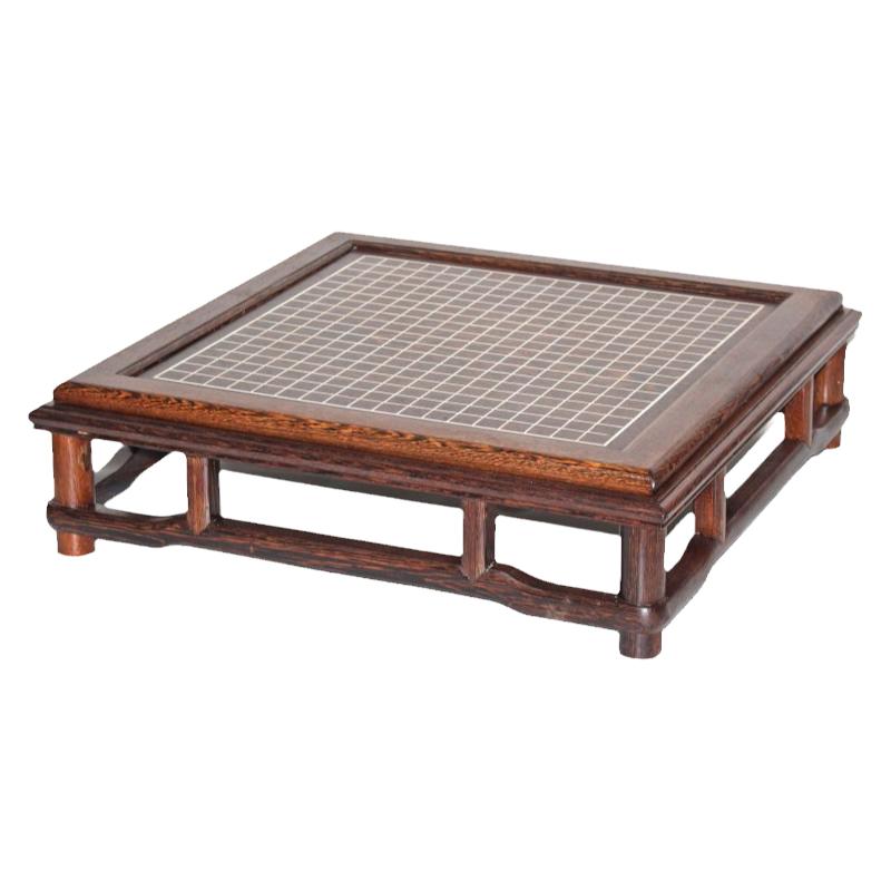 鸡翅木象棋围棋桌实木棋盘矮桌