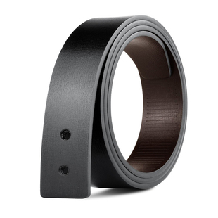 卡帝乐鳄鱼无牙自动扣皮带男真皮不带头腰带男士商务内穿牛皮裤带