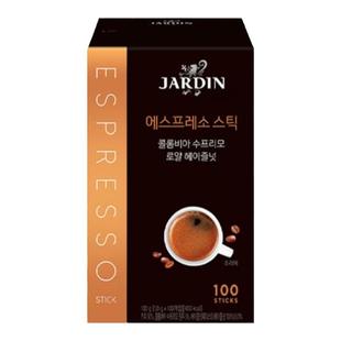 韩国原装进口jardin莫里原味皇家榛果香草无砂糖美式速溶黑咖啡