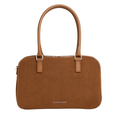 [新年礼物]CHARLES&KEITH25新款CK2-30271398-2托特包波士顿包女