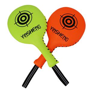 拳击训练反应靶乒乓靶单页靶泰拳散打脚靶搏击单叶拳靶跆拳道手靶