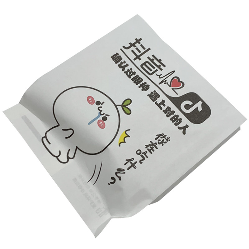 网红同款抖音防油小吃袋子鸡腿鸡排炸鸡纸袋一次性薯条汉堡袋包邮