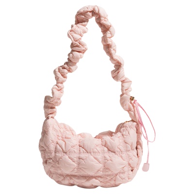 时尚百搭云朵泡泡菱格包