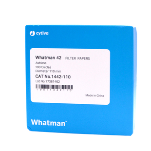 whatman42号定量滤纸无灰级1442-047/055/070/090/110圆形慢速2.5