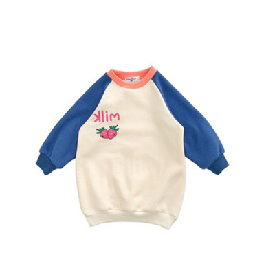 中长款裙子加厚打底宝宝洋气卫衣