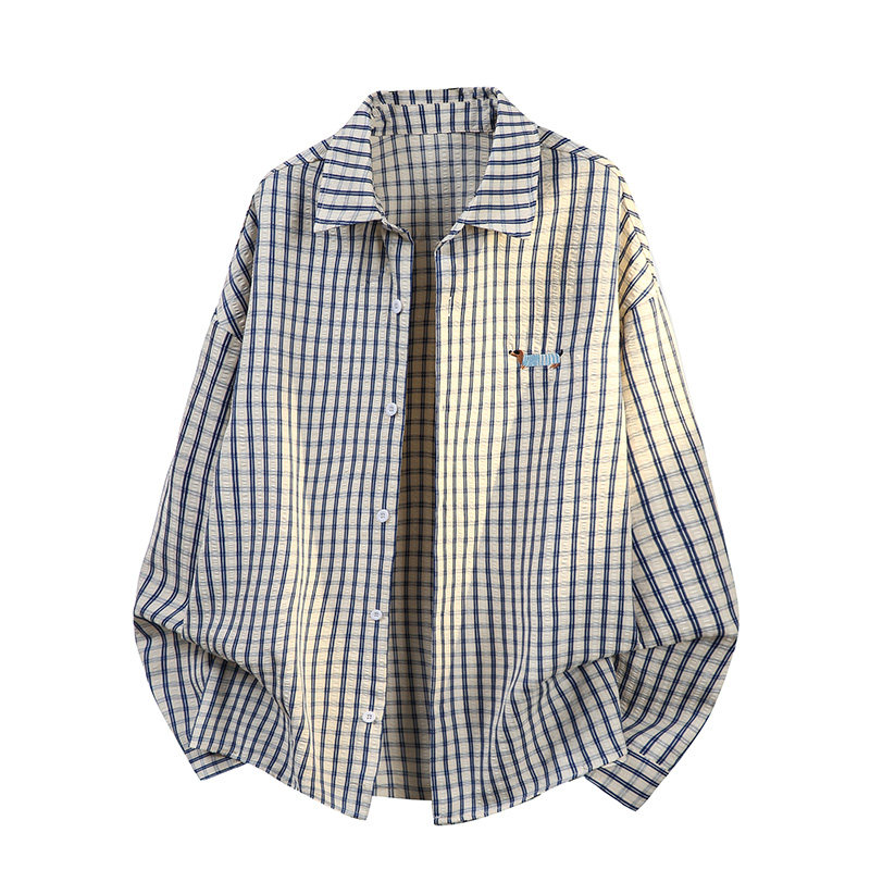 VISVIMCLMYBN刺绣长袖衬衫