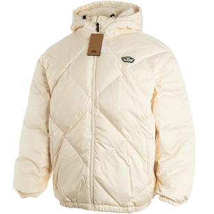 VANS范斯男装羽绒服潮流运动休闲保暖连帽夹克外套男VN000FBZ3KS