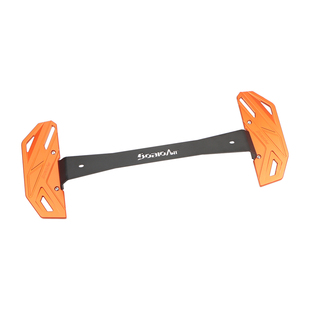 适用极核AE5ipro改装加宽下沉前脚踏板AE5i载人后脚踏板直上配件